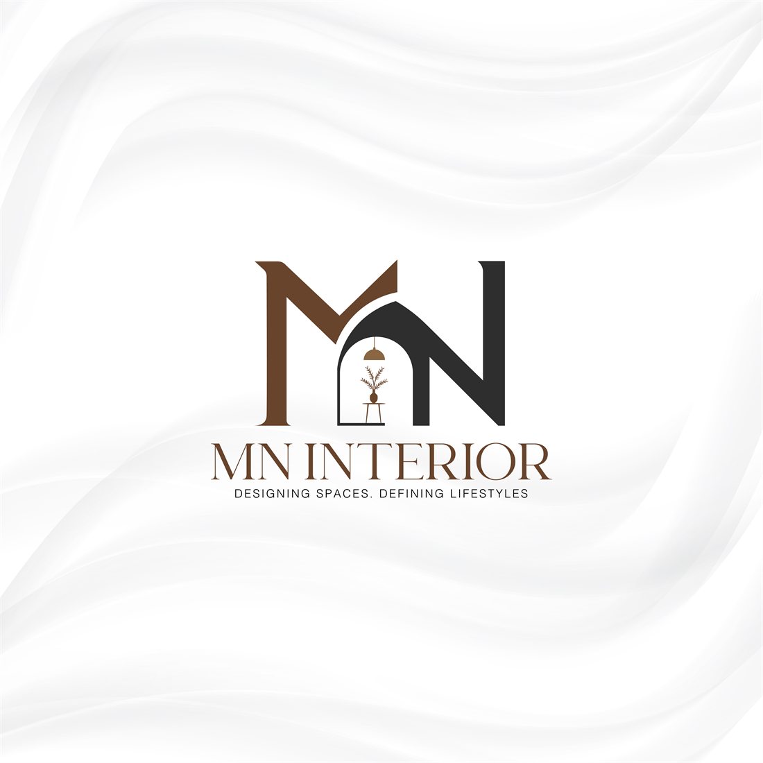 Logo and identity for MN Interior