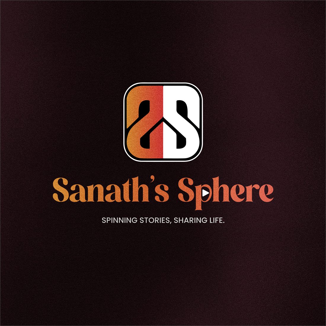 Logo and identity for Sanath's Sphere